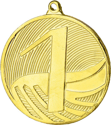 Медаль MD 1291/G 1 место (D-50 мм, s-2 мм)